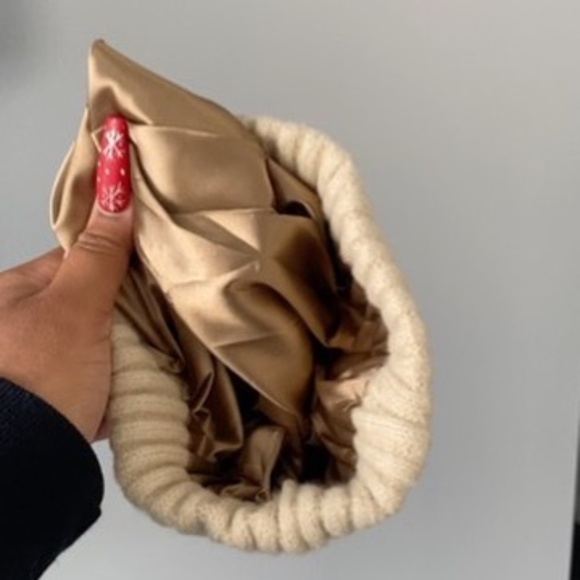 Satin Lined Beanie - Rose - Picture 9 of 10